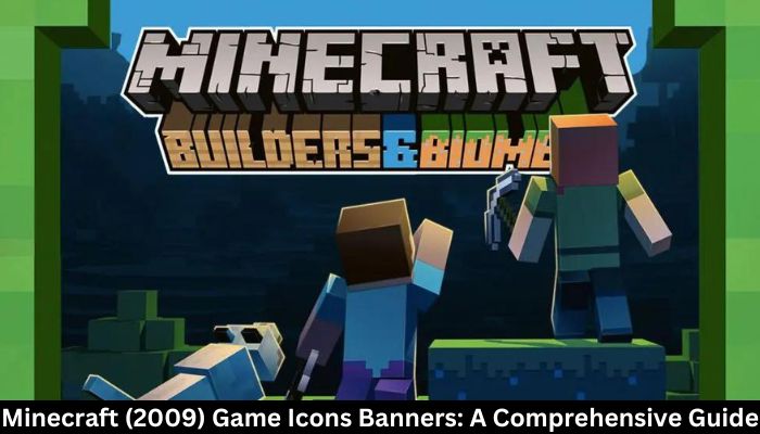 minecraft (2009) game icons banners